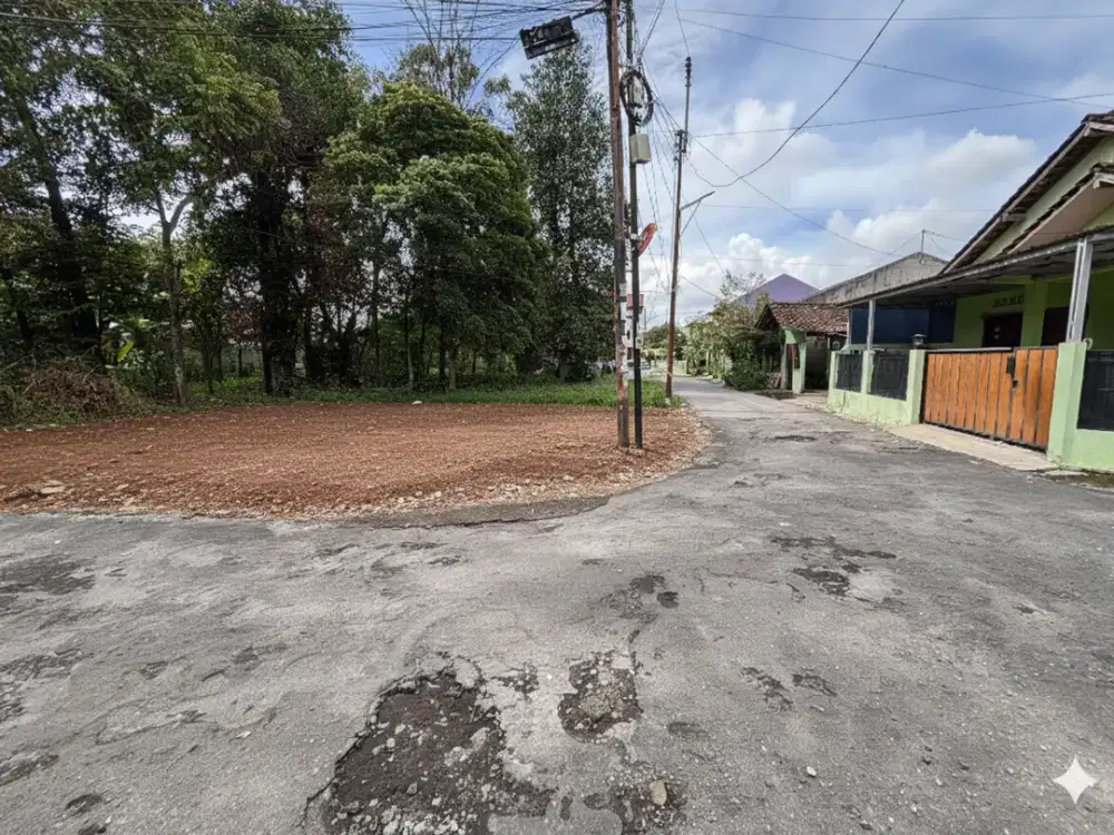 Dijual Tanah Pekarangan 5menit dari SOP Pak Bayu