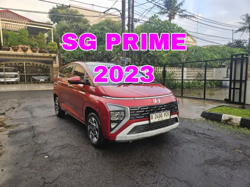 CASH hyundai stargazer prime 2023 at trend style cash only