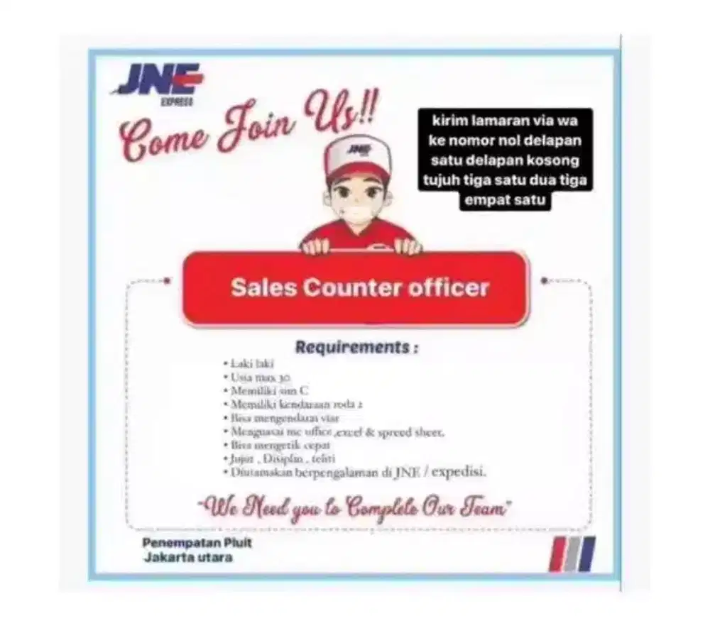 kurir pick up ekspedisi