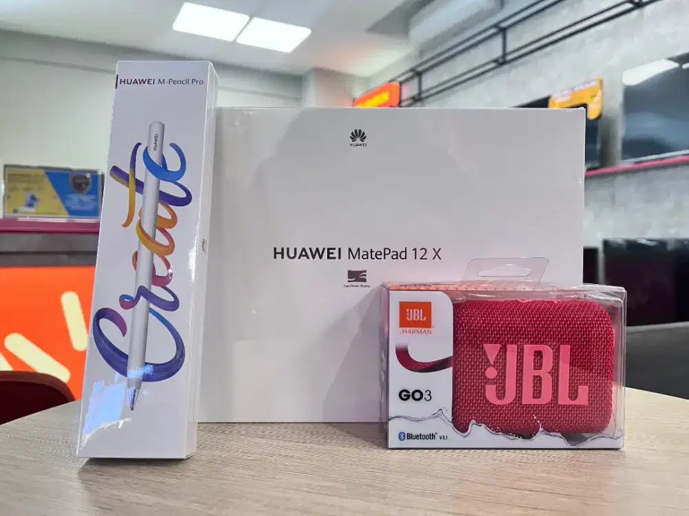 HUAWEI MATEPAD 12 X + Keyboard & Pencil + JBL Go 3