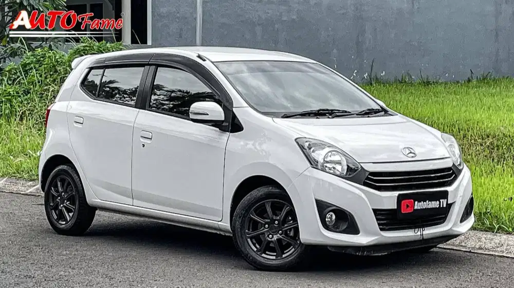 KM 20RB Daihatsu Ayla 1.0 X AT Facelift NIK 2020 Tgn 1 Dr Br White On
