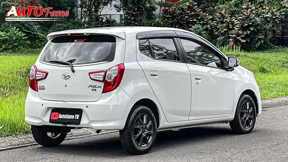 KM 20RB Daihatsu Ayla 1.0 X AT Facelift NIK 2020 Tgn 1 Dr Br White On