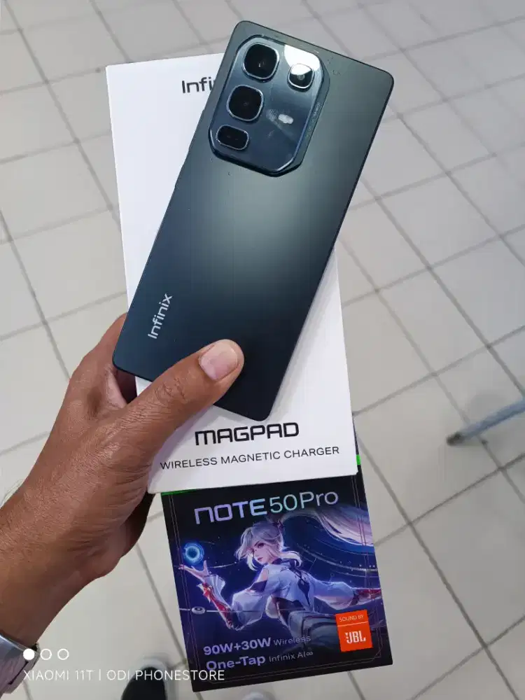 Infinix note 50 pro 16/256 mulus,98% dan lengkap pemakaian 6 bulan