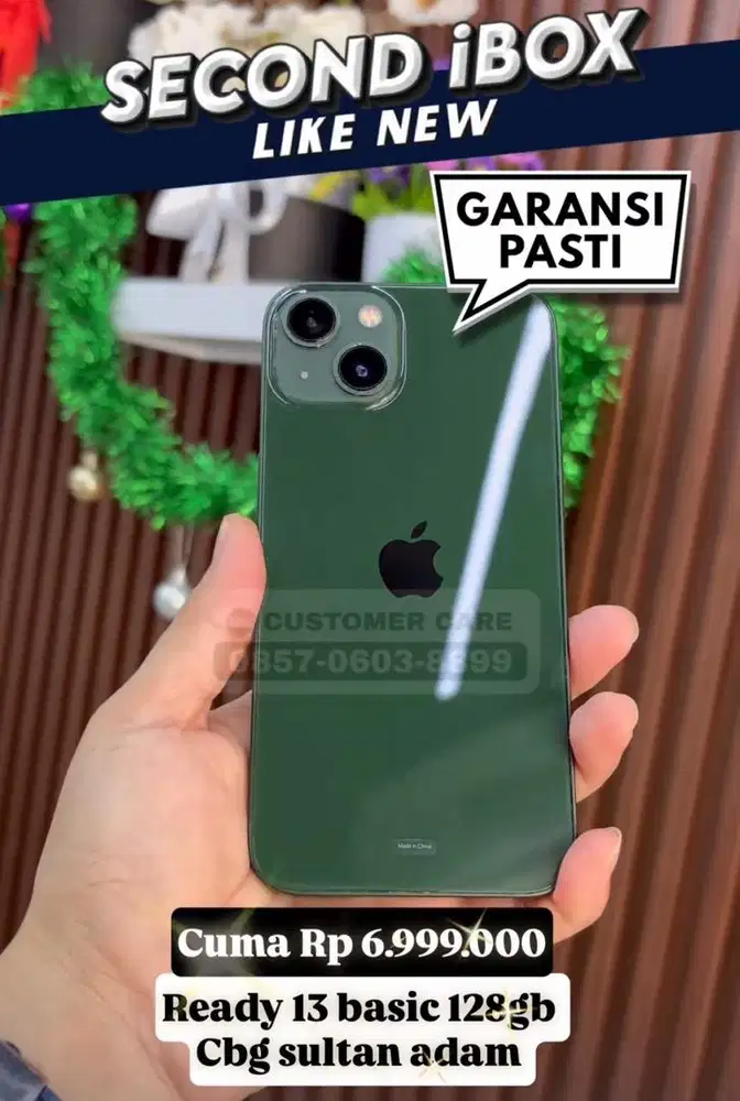 Kredit iphone 13 bunga 0% free 2x cicilan