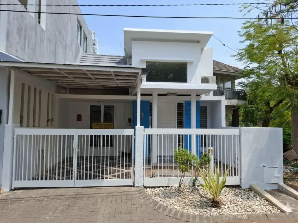 Dijual Rumah Pantai Mentari Ocean Park Furnish Row Lebar
