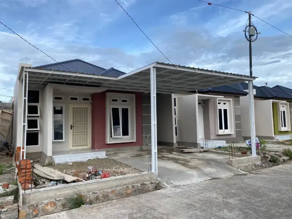 Pemasangan kanopi ragka baja dll