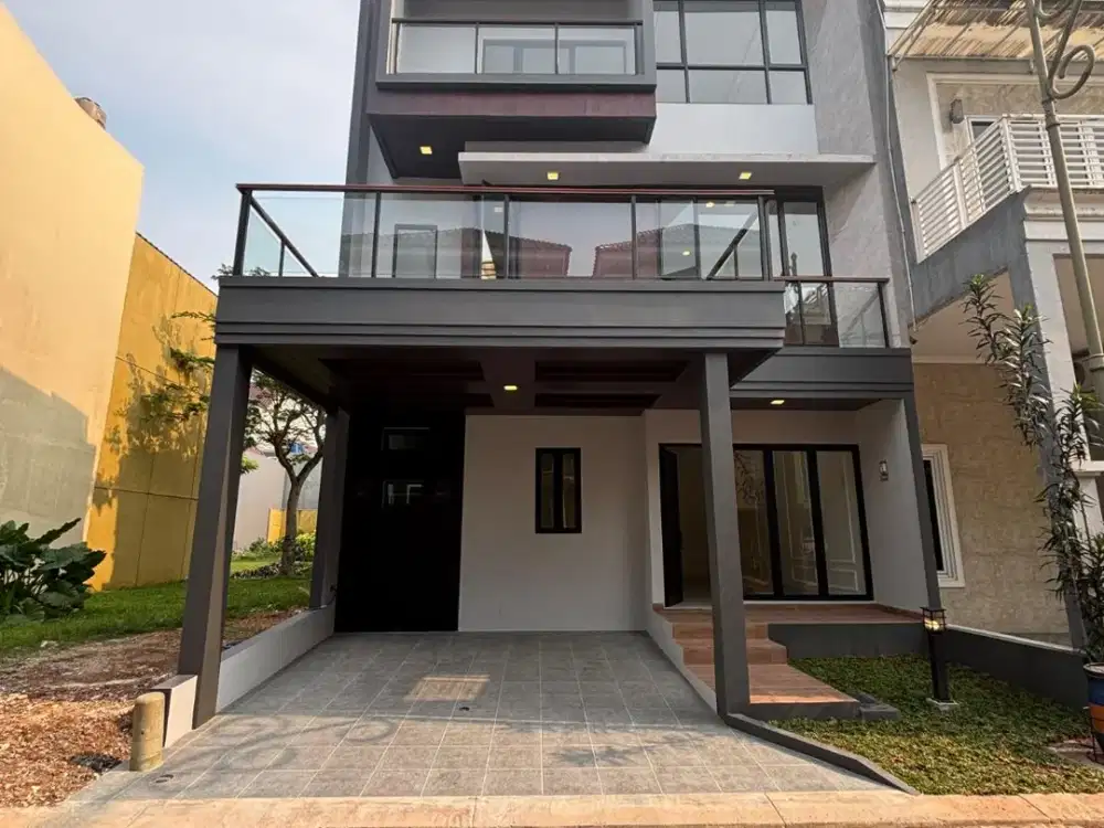 Dijual Rumah Baru Bangunan Mandiri Siap Huni Atlanta Village Gading Serpong Tangerang