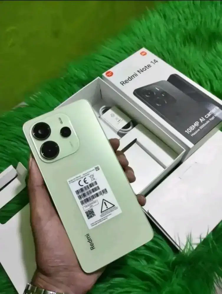 Redmi not 14 ram 8/128 komplit cek ke rmh aj lngsng