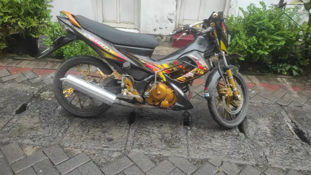Satria Fu 150 mesin lumayan bagus murah