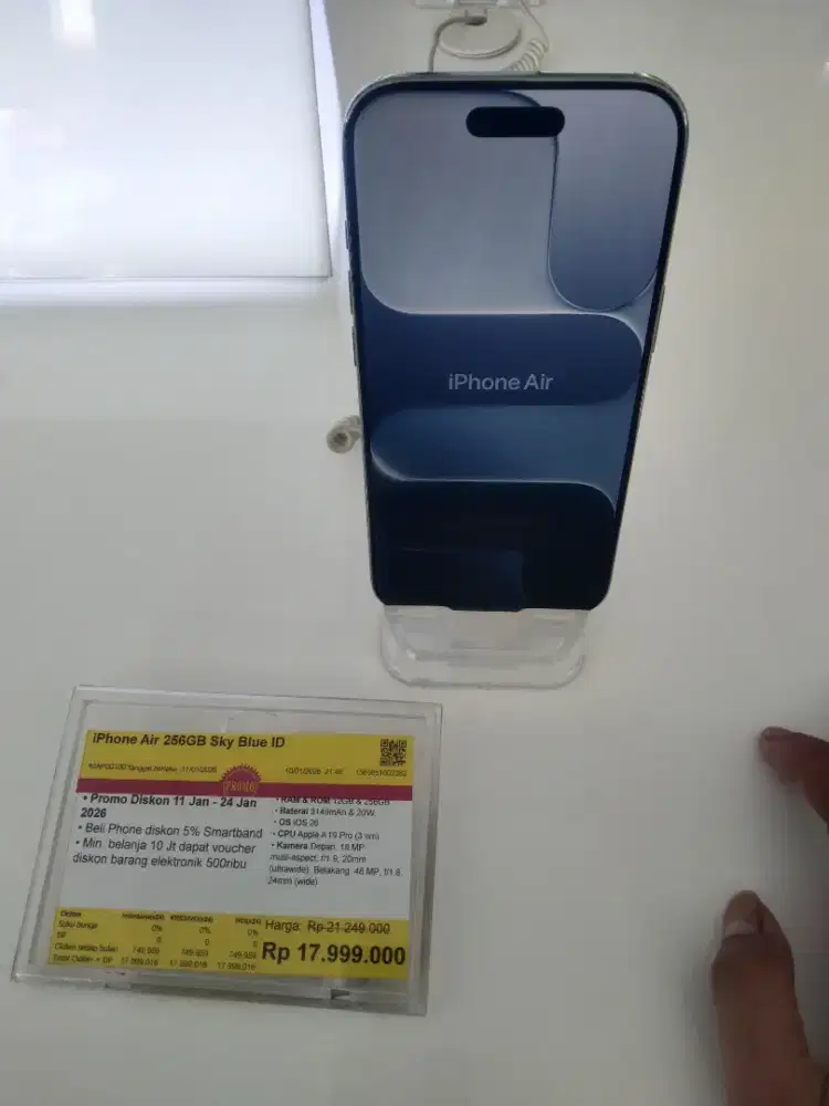 Promo cicilan iPhone air 0% tanpa bunga dan ADM khusus new user
