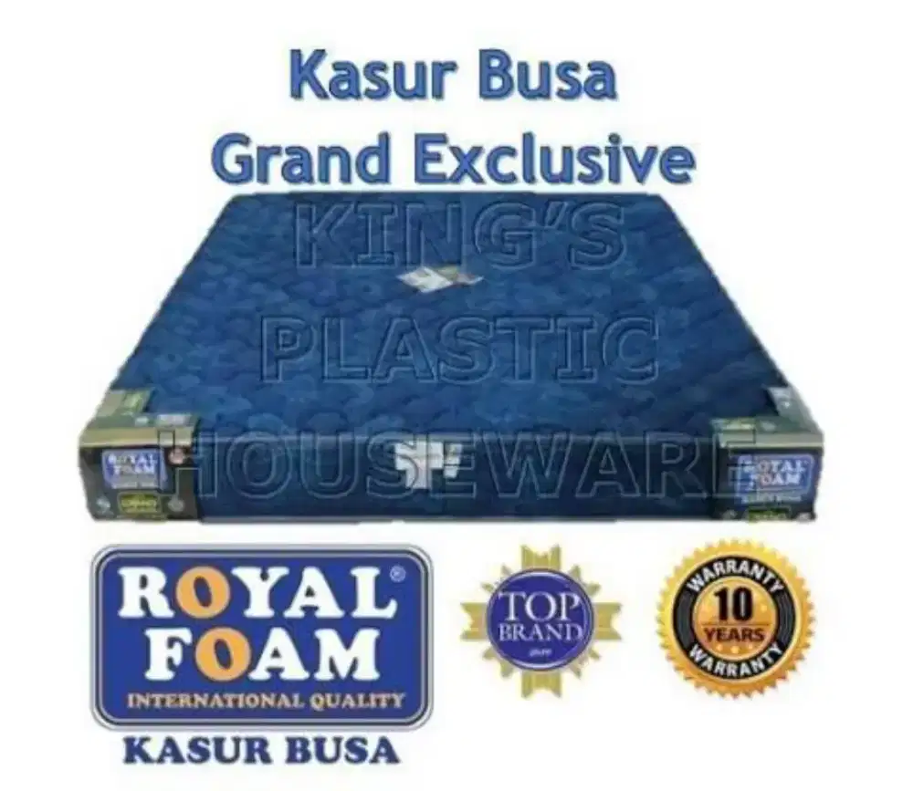 Di jual kasur busa royal foam 180 x 200 bekas