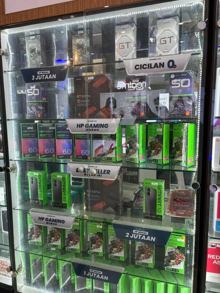 Kredit hp infinix hot 60i bunga 0% free 2x cicilan