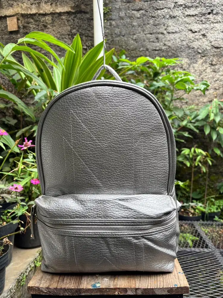 Backpack Kulit Wanita | Tas Sekolah Kulit PU | Ransel Wanita