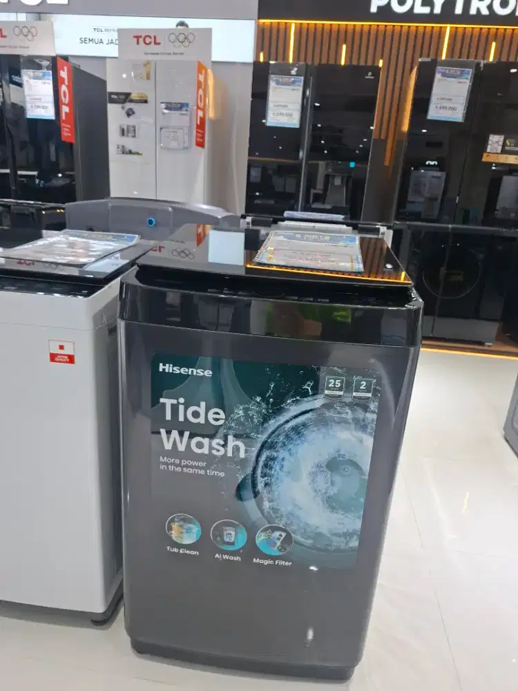 mesin cuci hisense 10.5 kg
