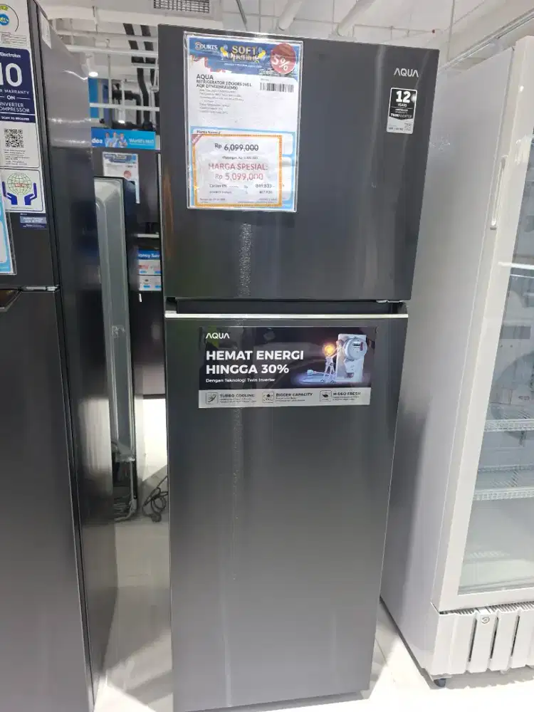 kulkas AQUA 2 pintu
