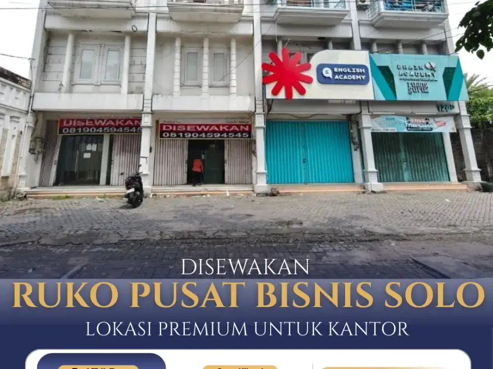 Ruko Kawasan Bisnis Solo
