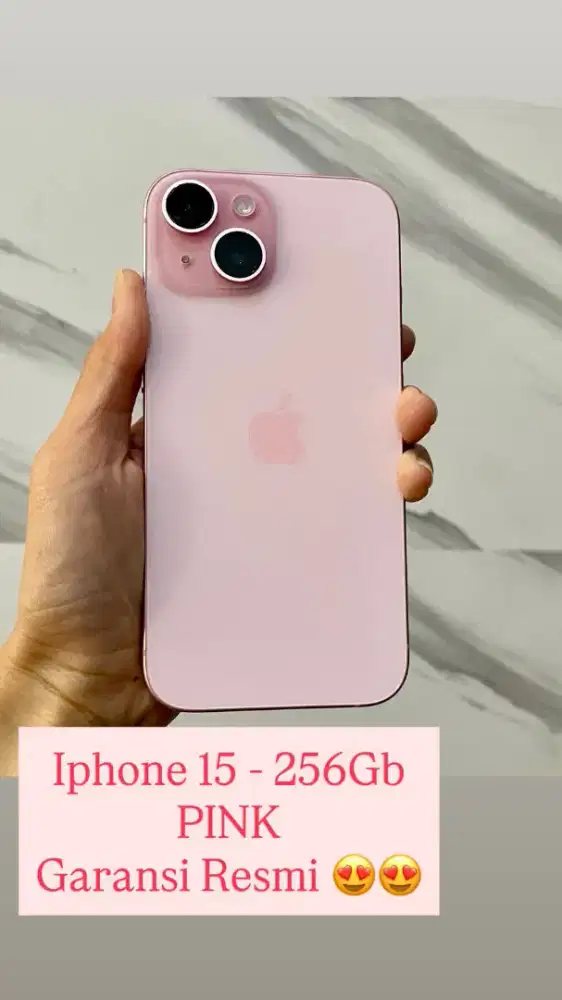 Iphone 15 256gb pink ibox