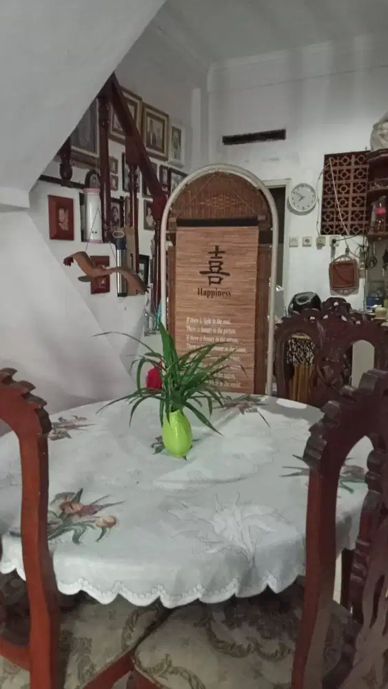 JUAL MEJA MAKAN JATI ANTIK