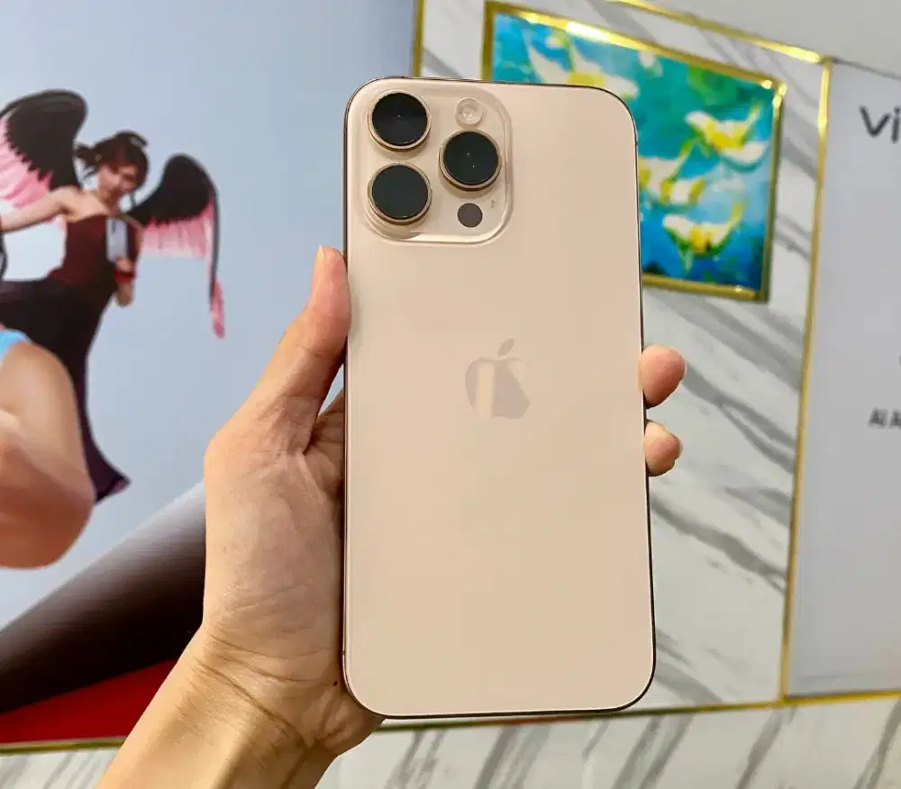 Iphone 16 promax 256gb dessert titanium cukai