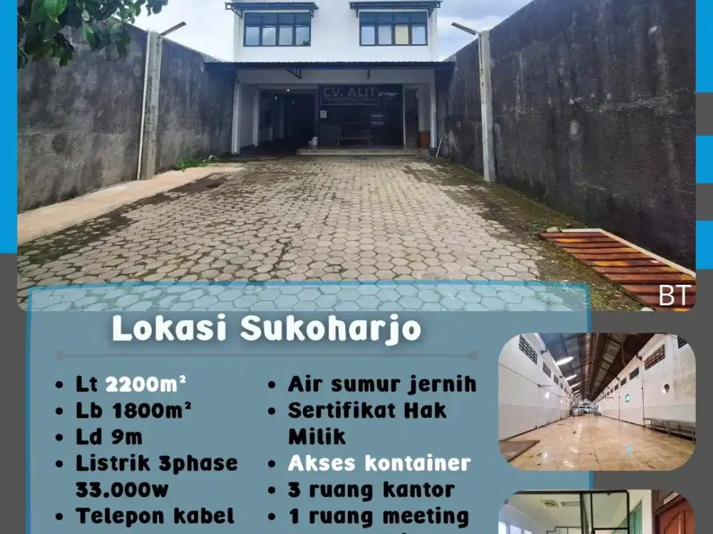 Pabrik Masih Aktif Sukoharjo Lokasi Sukoharjo