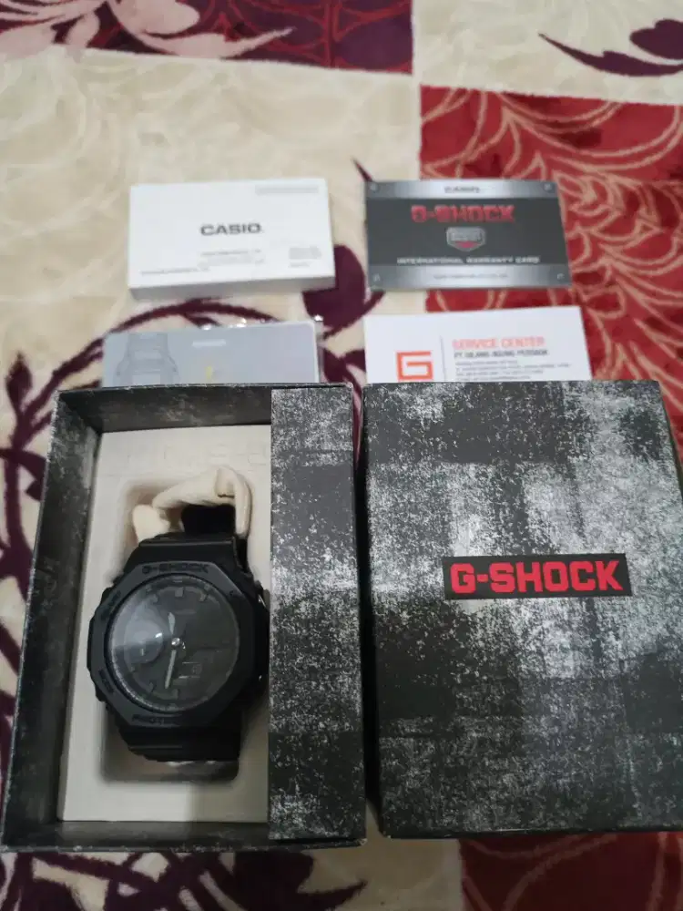 JAM TANGAN G SHOCK CASIO GA-2100-1A1DR