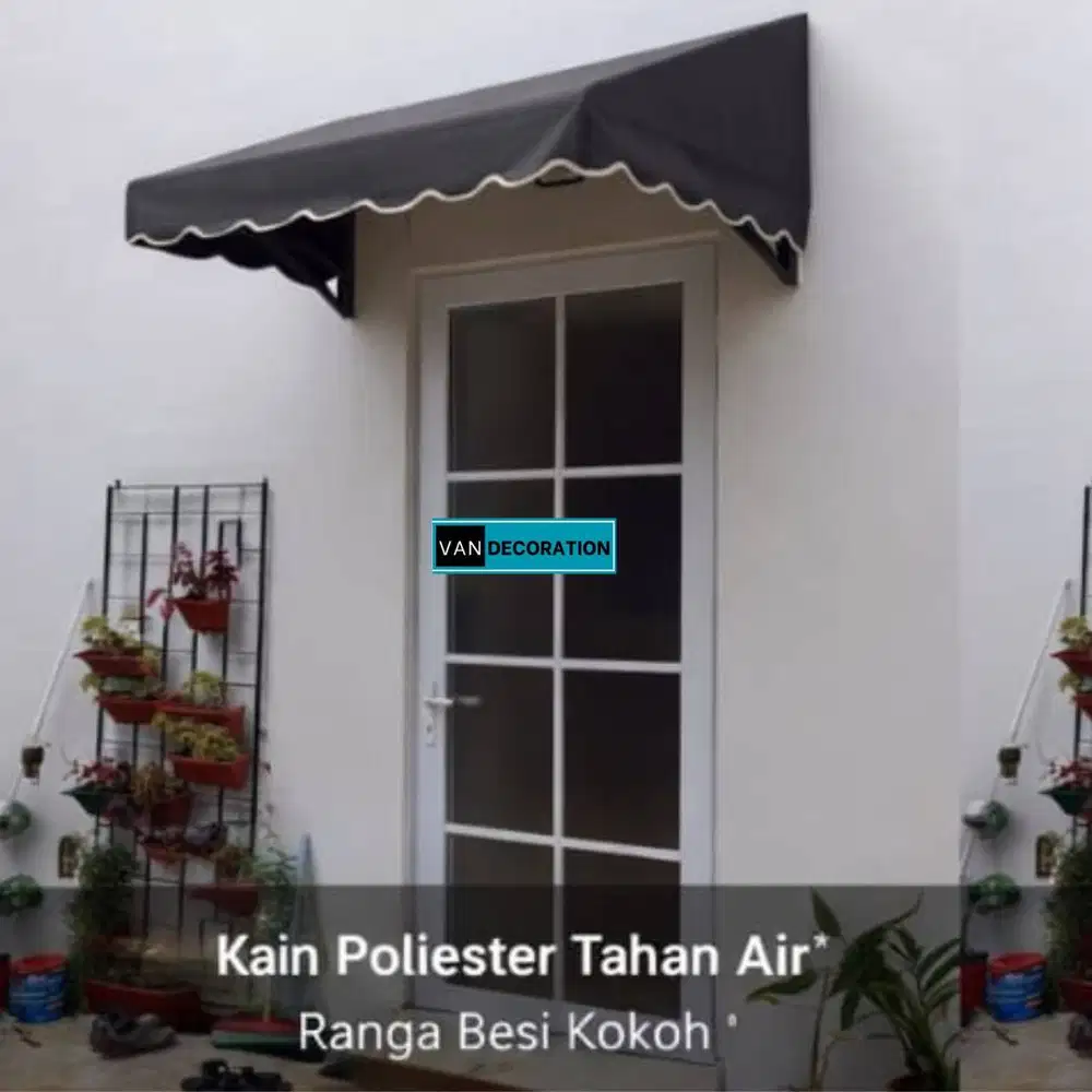 Kanopi Kain Awning Minimalis – Cocok Segala Bangunan