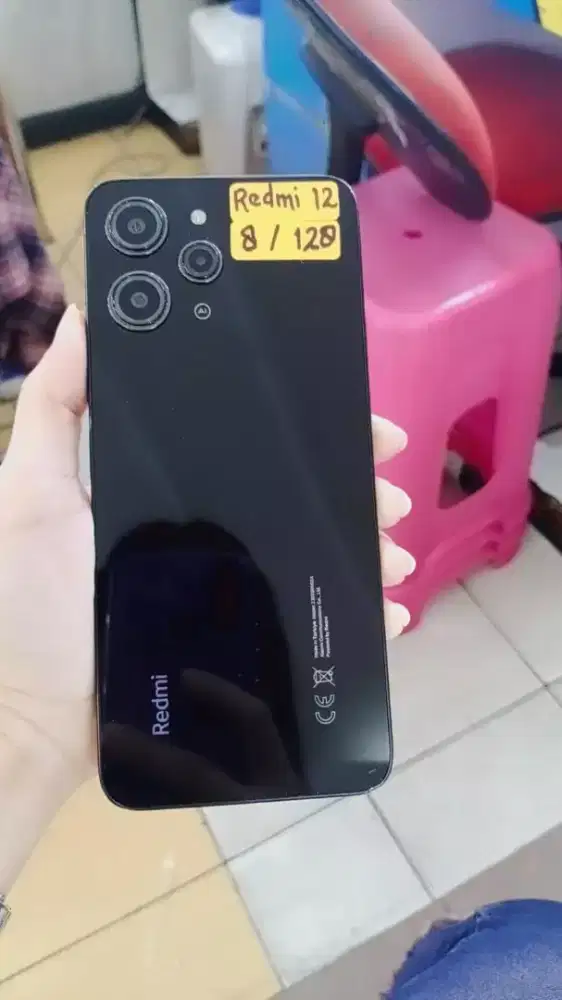 Di Jual Hp second Redmi 12 Ram 8/128