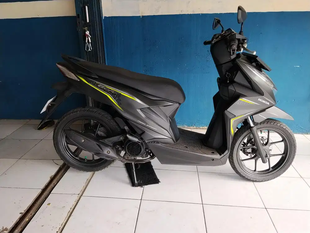 (#) honda beat delux 202p kondisi gres