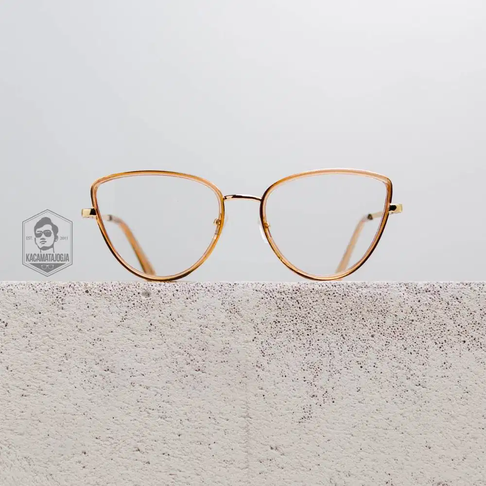 Kacamata Jogja - Kacamata Minus Model Cateye Elegant Pegas - DENAWA 05