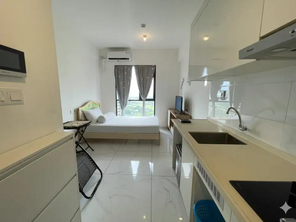 Dijual Full Furnish Apartemen Sky House, Type Studio di Alam Sutera, Tangerang