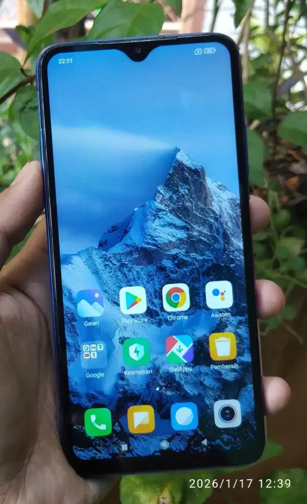 Redmi 9t ram 4/64
Minus
Batangan
Kelengkapan
Hp saja
Batangan