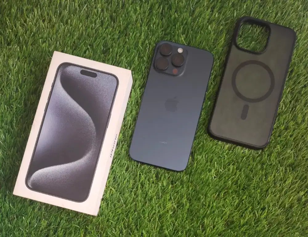 IPHONE 15 PRO MAX 256GB EX IBOX RESMI