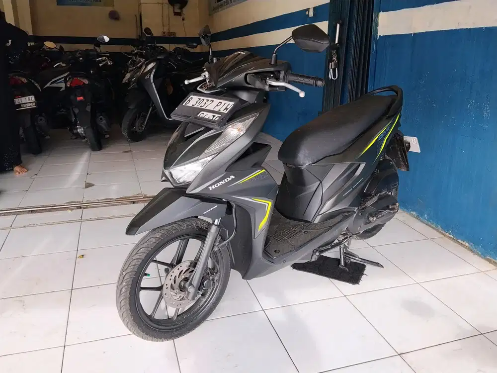 (2) honda beat delux 2020 kondisi gres
