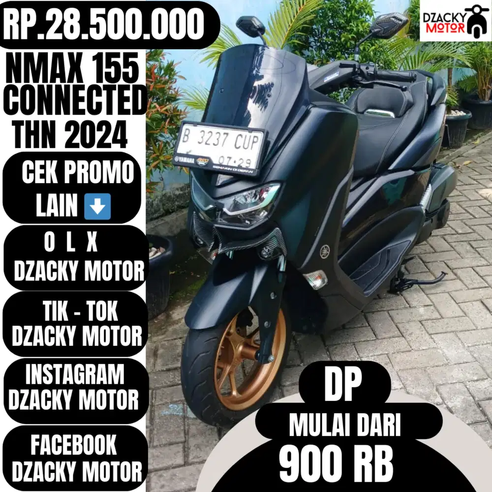 NMAX 155 CONNECTED THN 2024 SECOND LIKE NEW