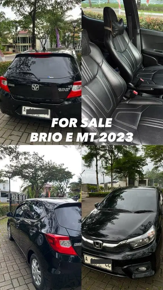 Honda Brio Type E M/T 2023