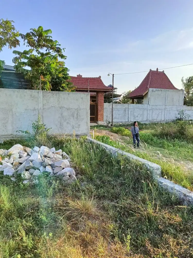 TANAH MURAH KAMPUS ITERA DEPAN POM BENSIN DAN DI BELAKANG INDOMARET