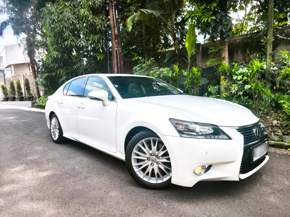 (Lowkm) Lexus GS 350 v6 2013 white pearl antik setangan GS350