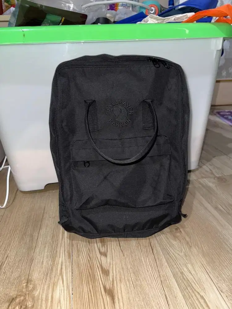 Tas Ransel (Backpack) Fjallraven Kanken Full Black Original