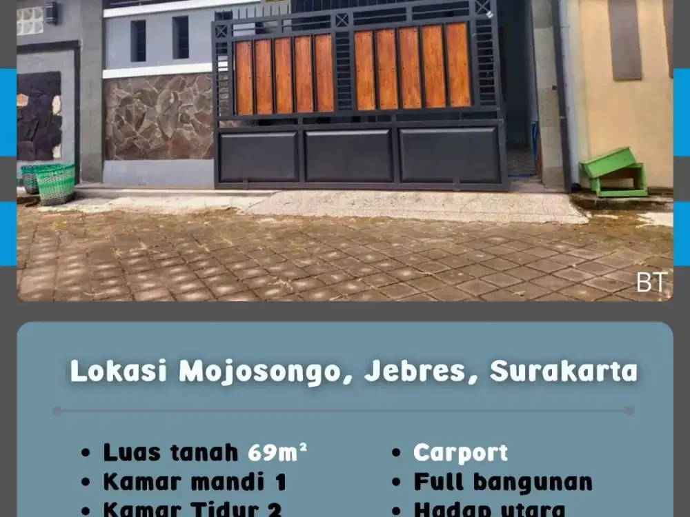 Rumah Sederhana Full Bangunan Mojosongo