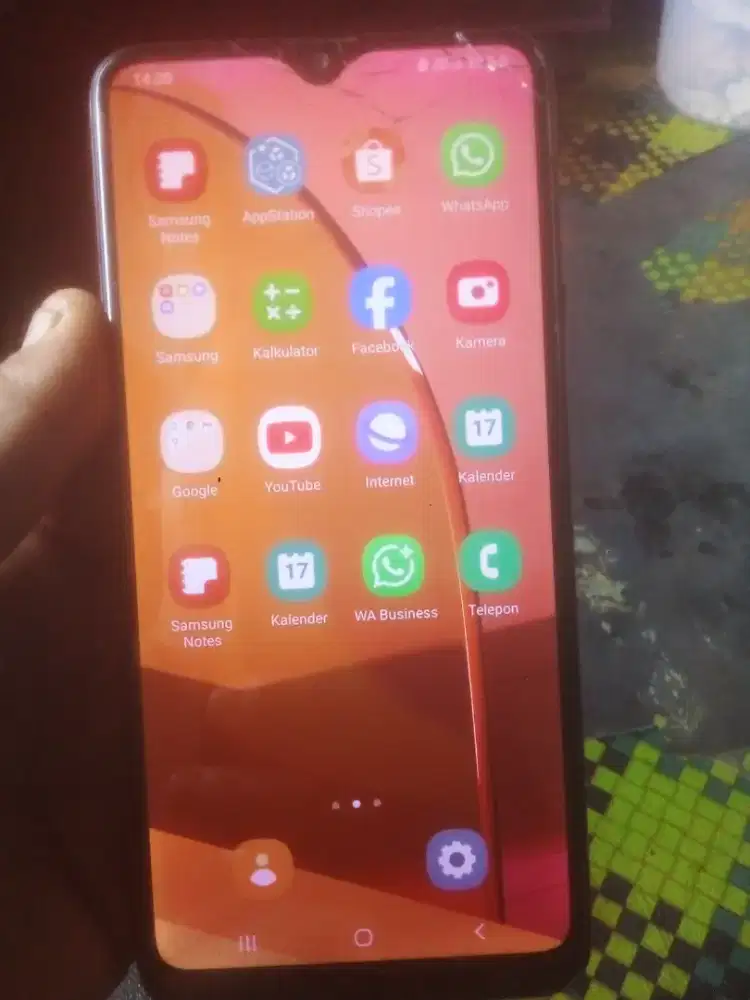 Samsung A20S hp bekas semua normal