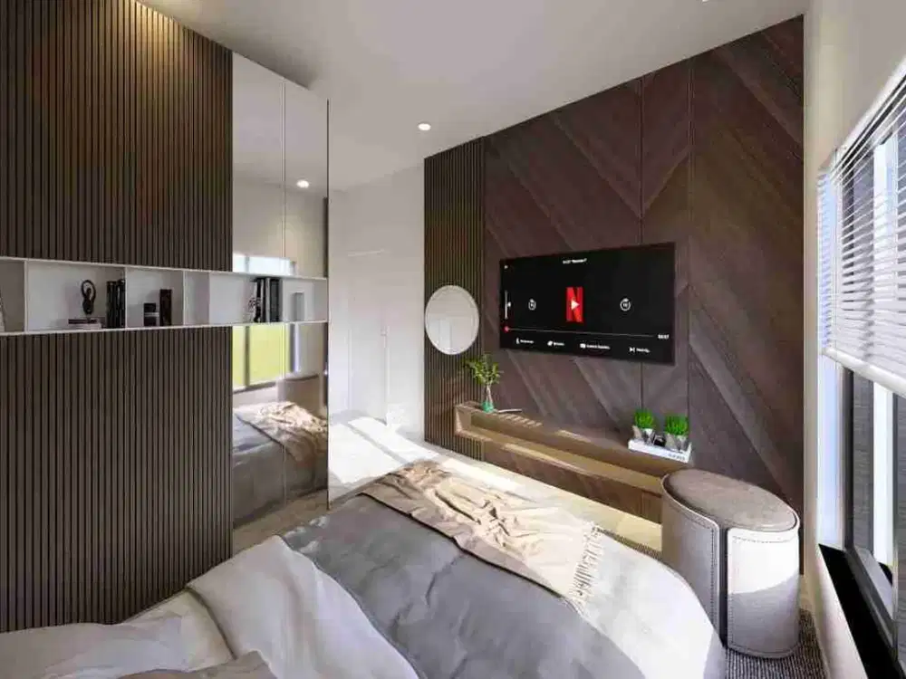 DP 5 juta sudah bisa punya rumah mewah Town house 2 lantai di Jakabaring Palembang