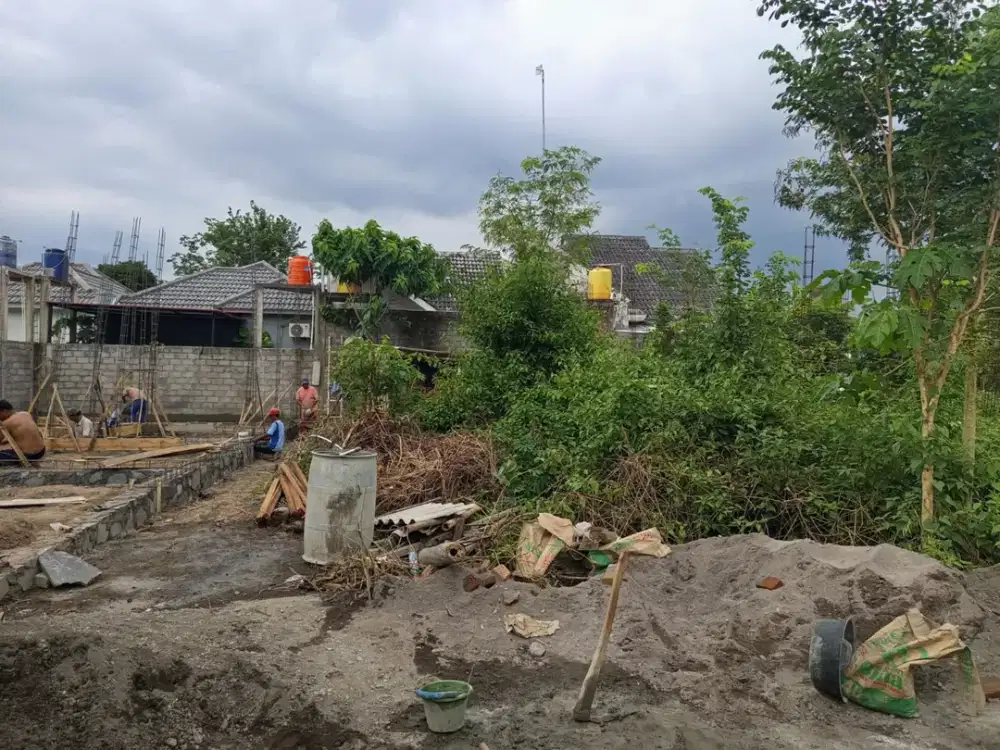 DIJUAL TANAH KAVLING LUAS 119 M2 MURAH 100 JUTAAN DEKAT RSUD PRAMBANAN