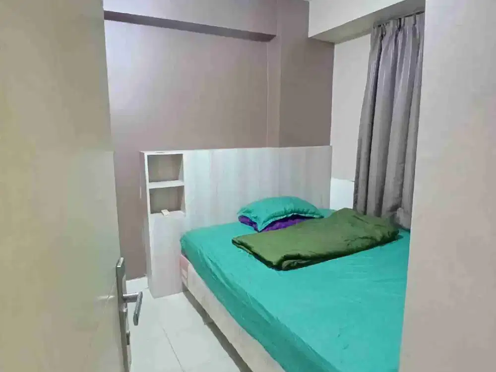 sewa 2 br murah tower Geranium lantai 3 bassura city apartemen