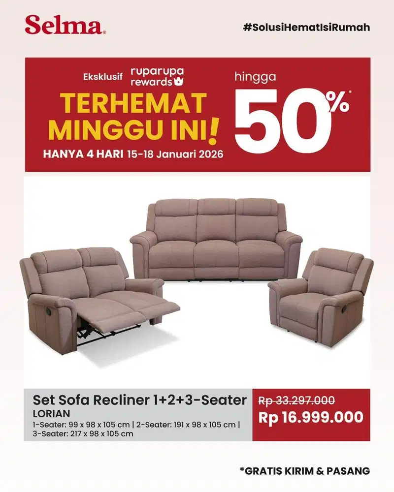 Sofa Set Recliner