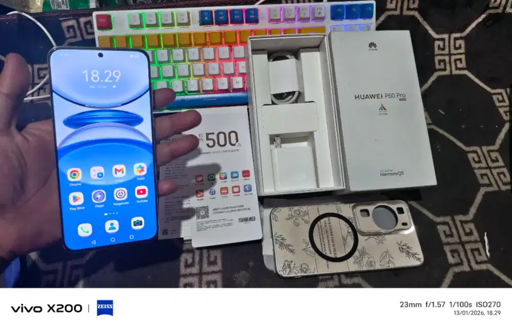 Huawei P60 Pro Gms Ready Mulus Normal Bisa TT Pastinya