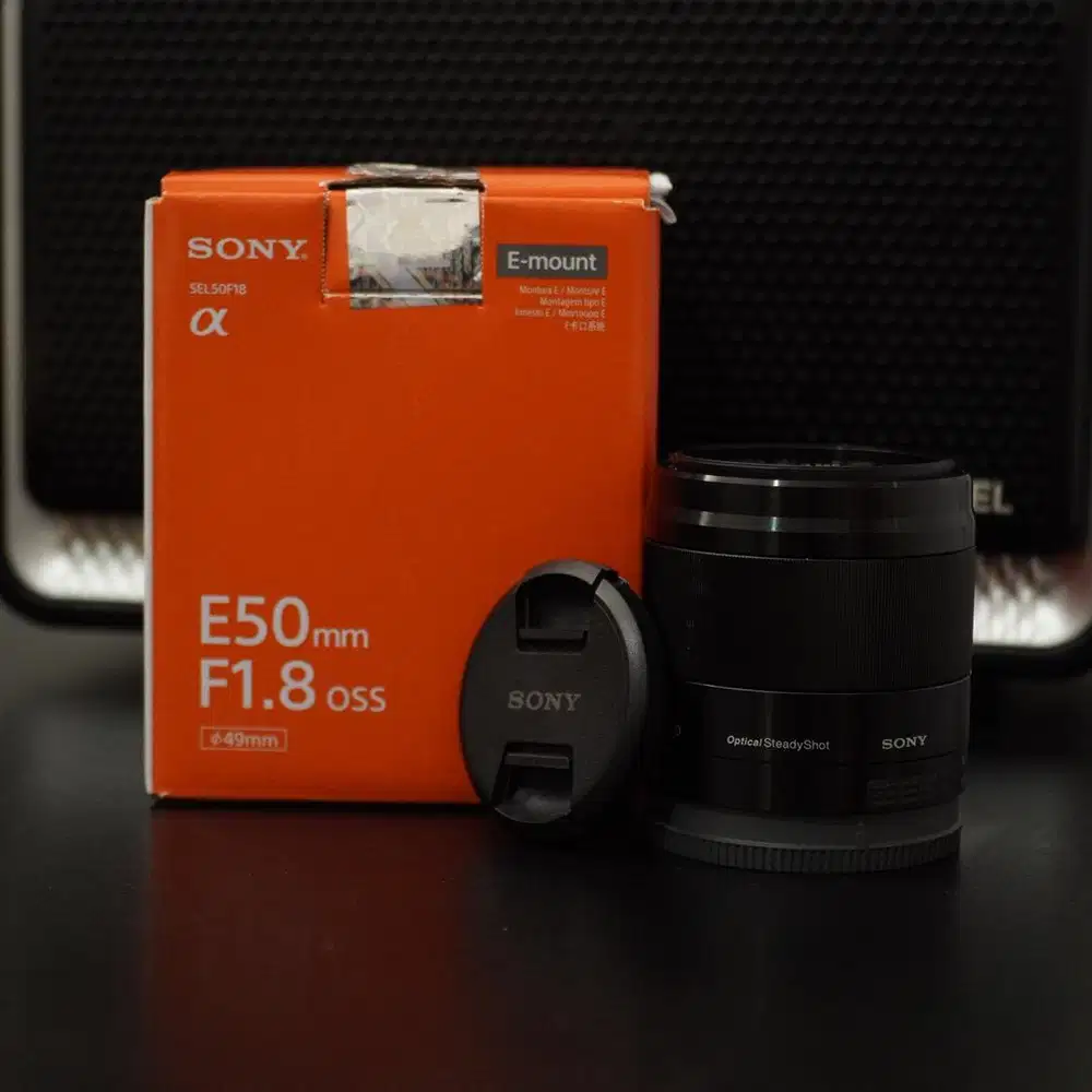 Lensa sony 50mm 1.8f