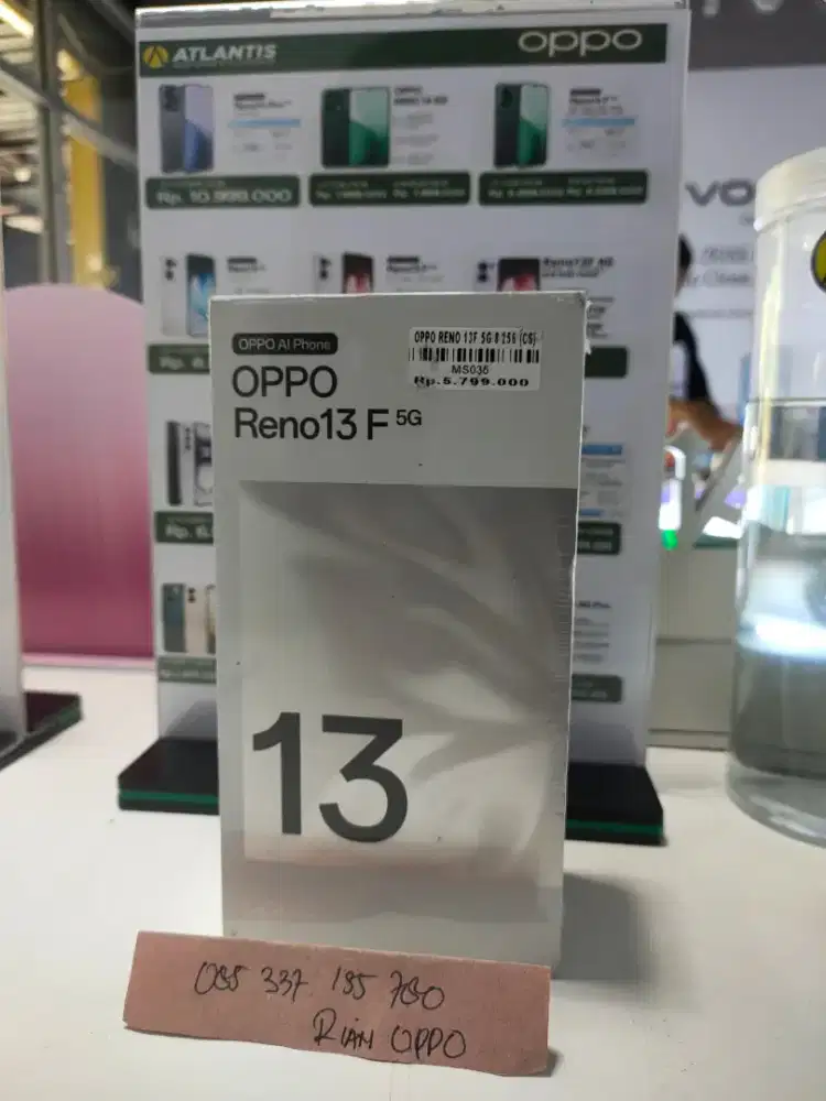 Oppo Reno 13F 5g Ram 8+8/256gb ATLANTIS DAHSYAT