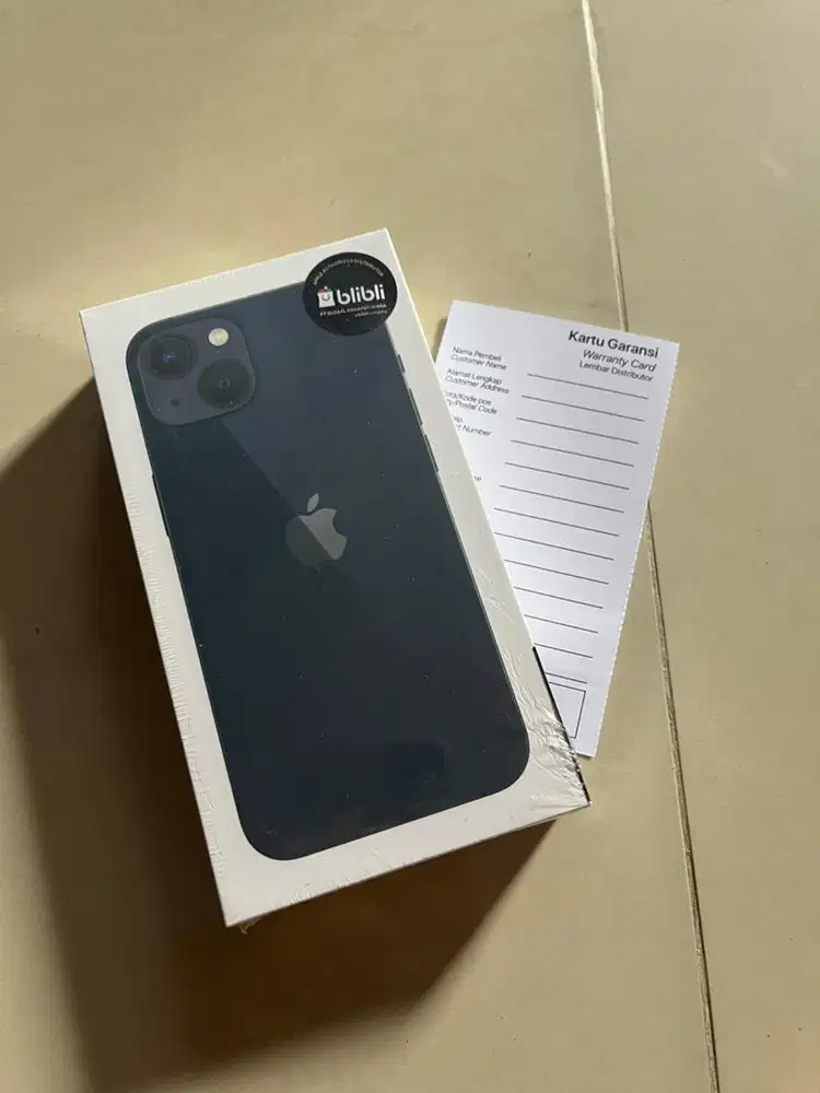 iphone 13 128gb New segel ibox resmi