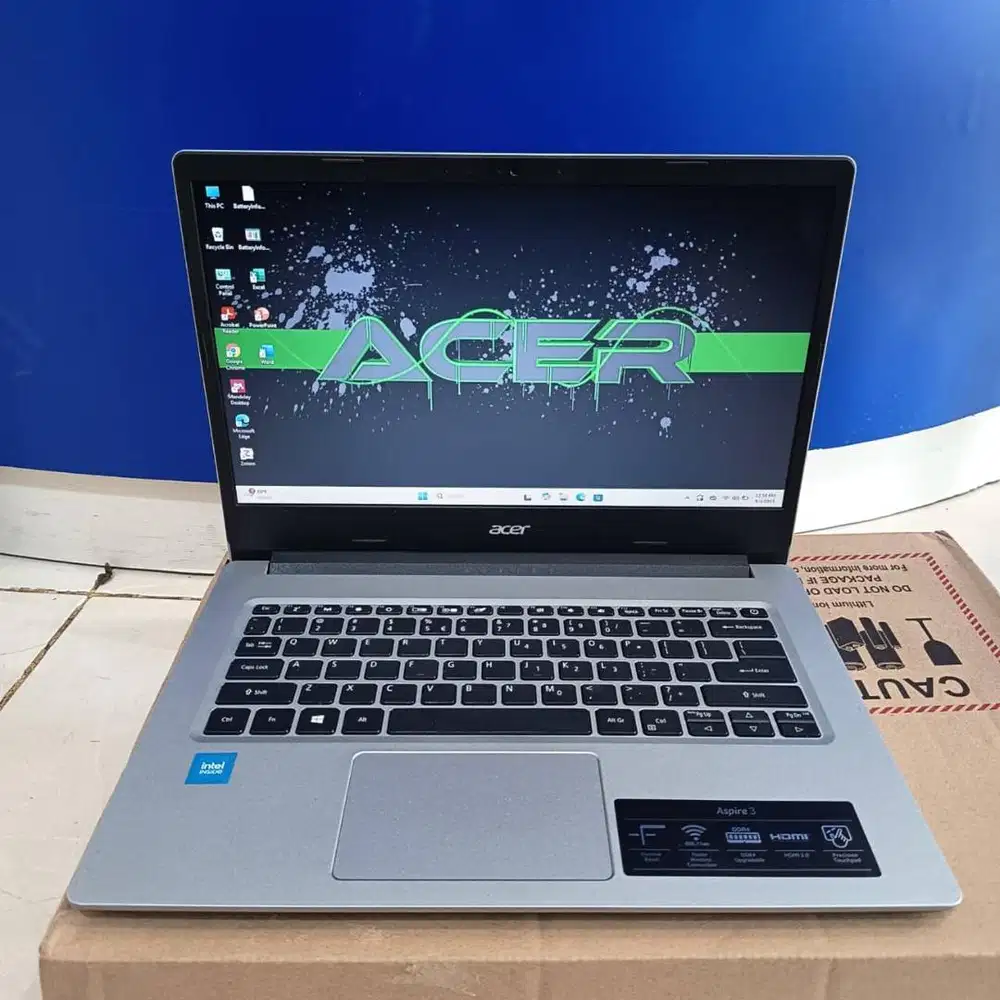 Acer Aspire 3 A314 | Celeron N5100 | SSD 128GB | Fullset + Garansi