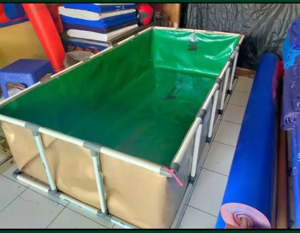 Jual terpal Kolam ikan